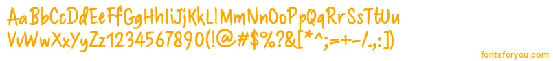 Brushaff Font – Orange Fonts