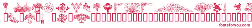 Wmflower3 Font – Red Fonts