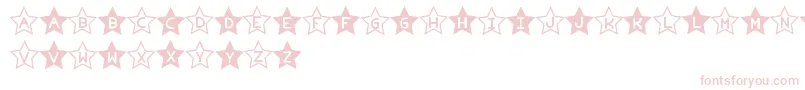 EstrelladoTfb Font – Pink Fonts on White Background