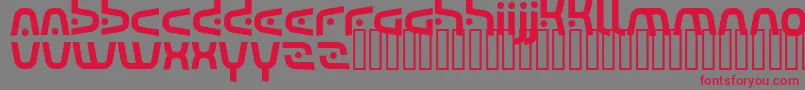 Airswing Font – Red Fonts on Gray Background