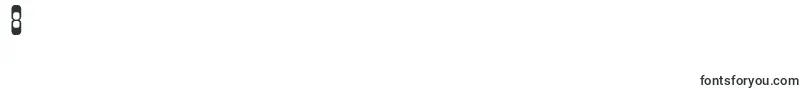 DurangoNormal-Schriftart – Schriften für die Ziffer 8