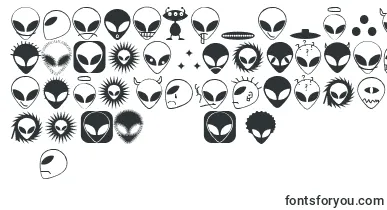 Alienator font – alien Fonts