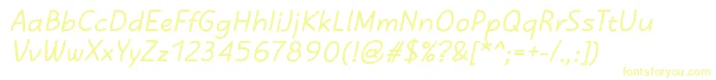 KasihBoldItalic Font – Yellow Fonts