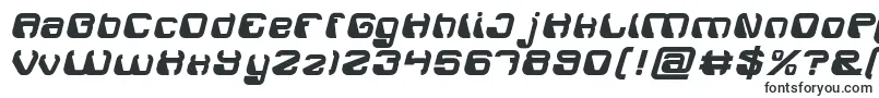 ElectroMagnetBold-fontti – lohkofontit