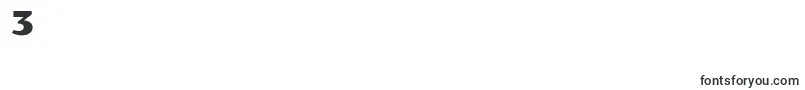 Pollerone Font – Fonts for Digit 3
