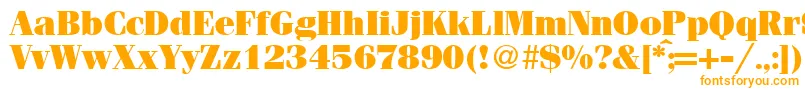 FerventultraRegularDb Font – Orange Fonts