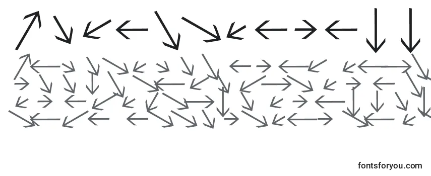 Revisão da fonte Sebastianarrrowstexttext