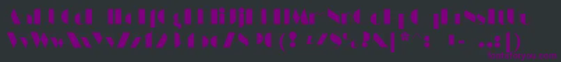 HarlemnightsRegular Font – Purple Fonts on Black Background