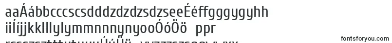 Шрифт Cuprum – венгерские шрифты