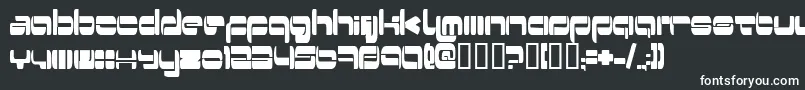 Switzerl Font – White Fonts on Black Background