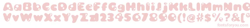Bambina ffy Font – Pink Fonts on White Background