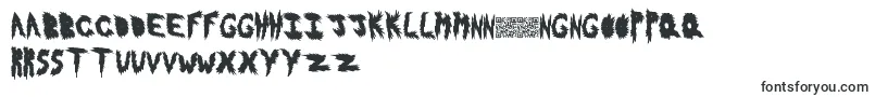 Hotflash-Schriftart – philippinische Schriften