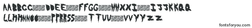 Hotflash-Schriftart – aserbaidschanische Schriften