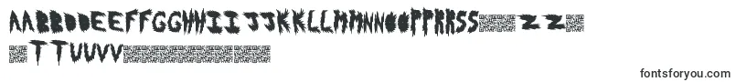 Hotflash-Schriftart – estnische Schriften
