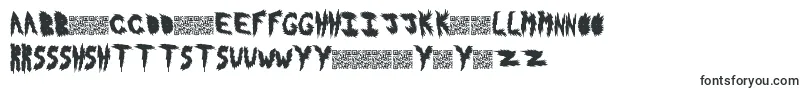 Hotflash-Schriftart – haussa Schriften