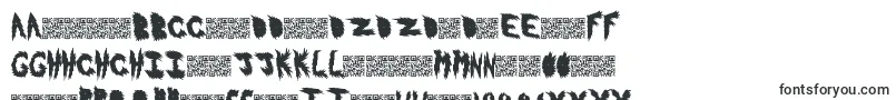 Hotflash-Schriftart – slowakische Schriften