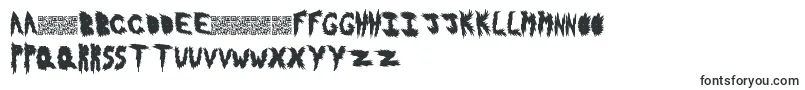 Hotflash-Schriftart – mazedonische Schriften
