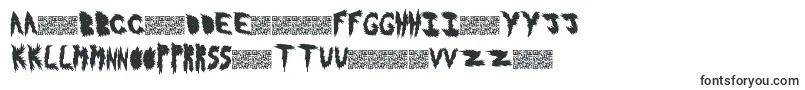 Hotflash-Schriftart – litauische Schriften