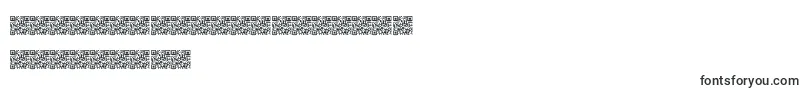 Hotflash-Schriftart – hebräische Schriften