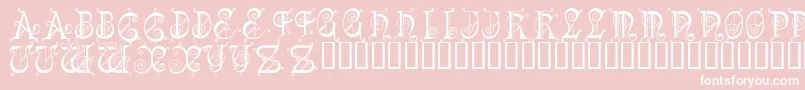 Kingdomcome Font – White Fonts on Pink Background