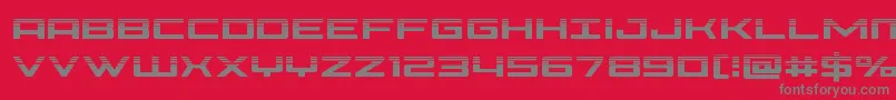 Weitere Informationen zur Phoeniciahalf-Schriftart Phoeniciahalf-Schriftart – Graue Schriften auf rotem Hintergrund