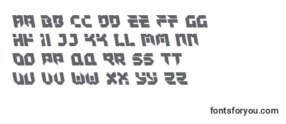 Review of the Tokyodrifterleft Font
