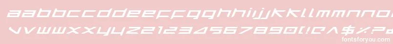 Harriei Font – White Fonts on Pink Background