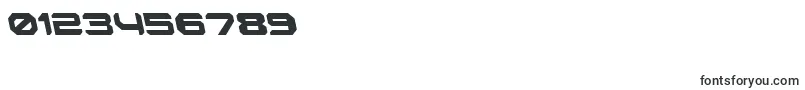 RobotaurLeftalic-Schriftart – Schriften für Zahlen und Nummern