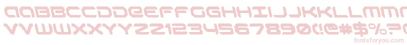 RobotaurLeftalic Font – Pink Fonts on White Background