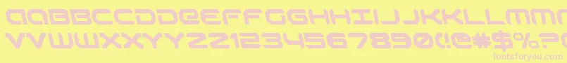 En savoir plus sur la police RobotaurLeftalic Police RobotaurLeftalic – polices roses sur fond jaune