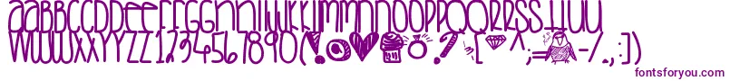 Saturdaylove Font – Purple Fonts