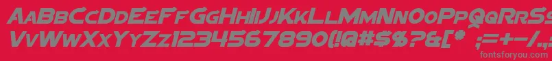 Más sobre la fuente SigmaFiveItalic fuente SigmaFiveItalic – Fuentes Grises Sobre Fondo Rojo
