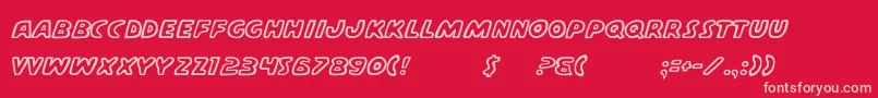 Más sobre la fuente CasperComics fuente CasperComics – Fuentes Rosadas Sobre Fondo Rojo