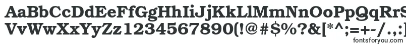 TexgyrebonumBold-fontti – kirjoituskonemaiset fontit