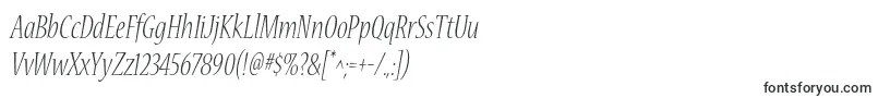 NuevastdLightconditalic-Schriftart – Schriftarten, die mit N beginnen