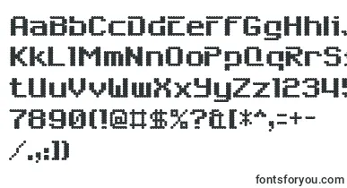 6809chargen font – Fonts Starting With 6