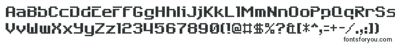 6809chargen-Schriftart – Schriftarten, die mit 6 beginnen