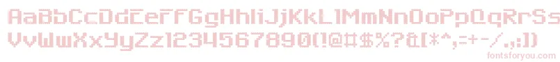 6809chargen Font – Pink Fonts