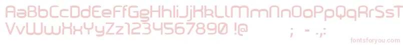 Marilou Font – Pink Fonts on White Background