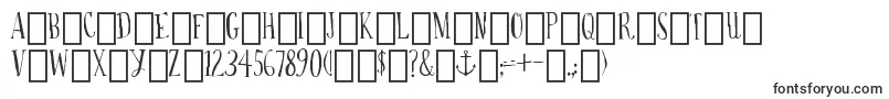 DropYourAnchor Font – Fonts for Names