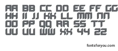 Review of the Bloodwab Font
