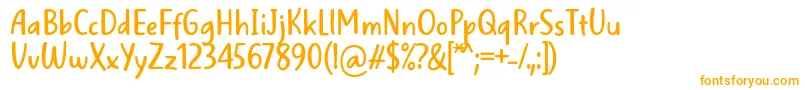 WellBredFontBySitujuh7ntypes-fontti – oranssit fontit