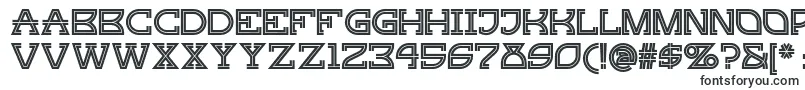 Шрифт Gingerpeachynf – фигурные шрифты