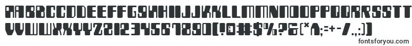 Шрифт Zyborgs – научно-фантастические шрифты