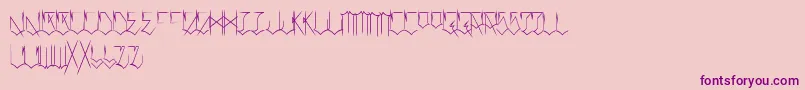 More about LocalsOnly Font LocalsOnly Font – Purple Fonts on Pink Background
