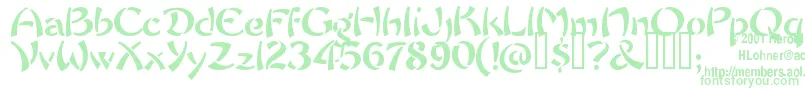 Chowfun ffy Font – Green Fonts