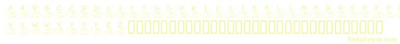 KrBalloon Font – Yellow Fonts