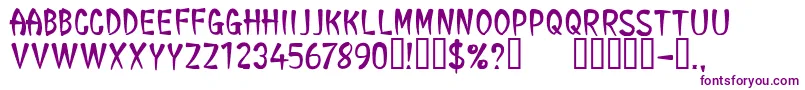 CfgeneraltaoRegular-Schriftart – Violette Schriften