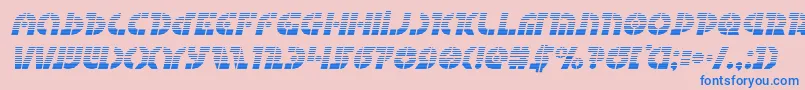 More about Questlokgradital Font Questlokgradital Font – Blue Fonts on Pink Background