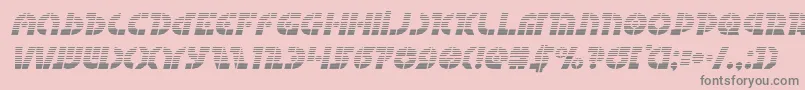 Questlokgradital Font – Gray Fonts on Pink Background